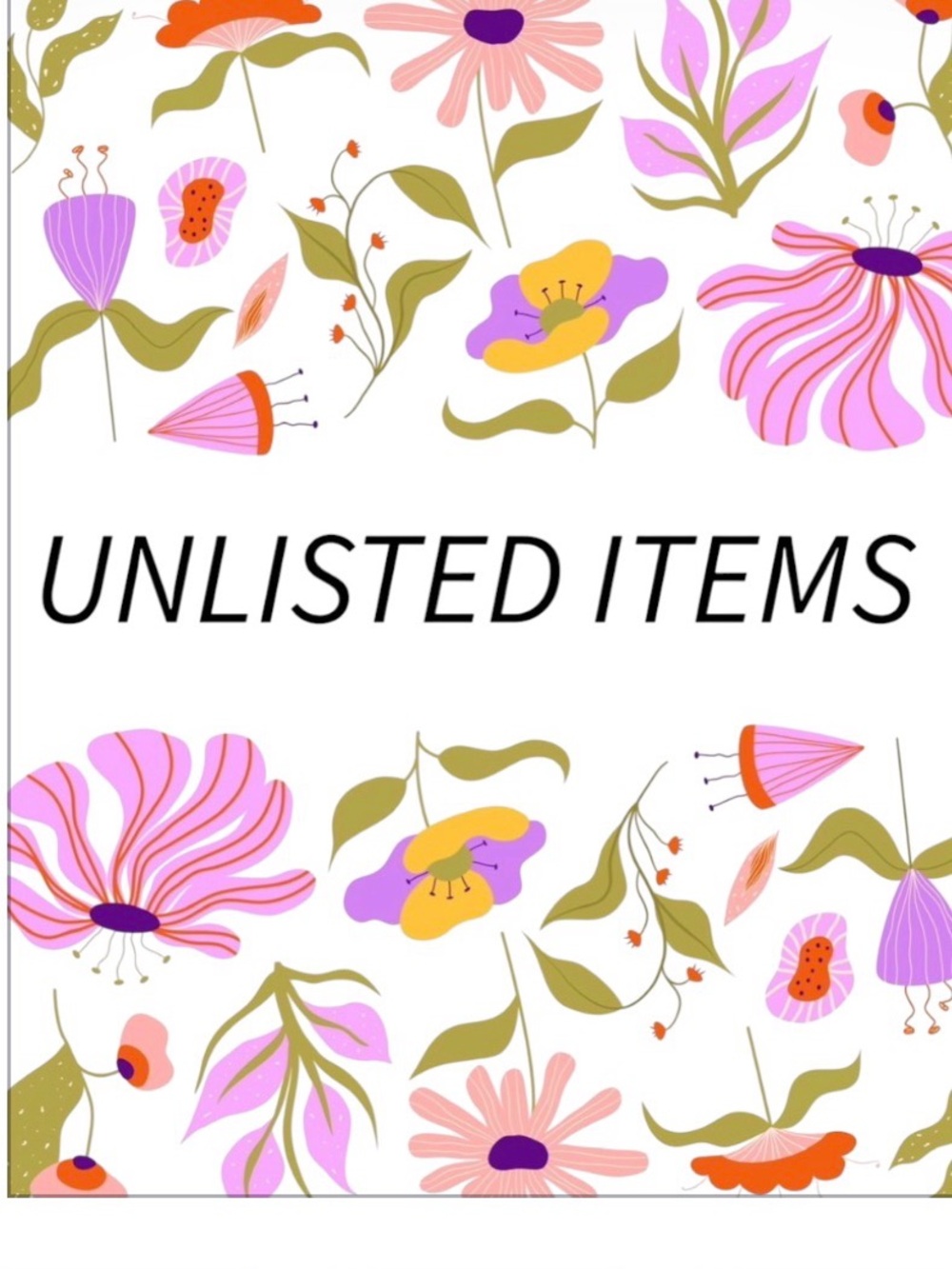 Unlisted Items Pink Graphic Logo Print - Picture 2 of 2